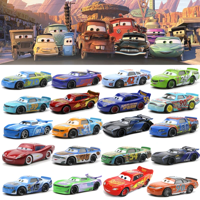 Cars Disney Pixar Cars 2 3 Toy Lightning McQueen Mater Sheriff Alloy Metal Model Car 1:55 Metal Toys Vehicles Boy Children Gifts
Cars Disney Pixar Cars 2 3 Toy Lightning McQueen Mater Sheriff Alloy Metal Model Car 1:55 Metal Toys Vehicles Boy Children Gifts