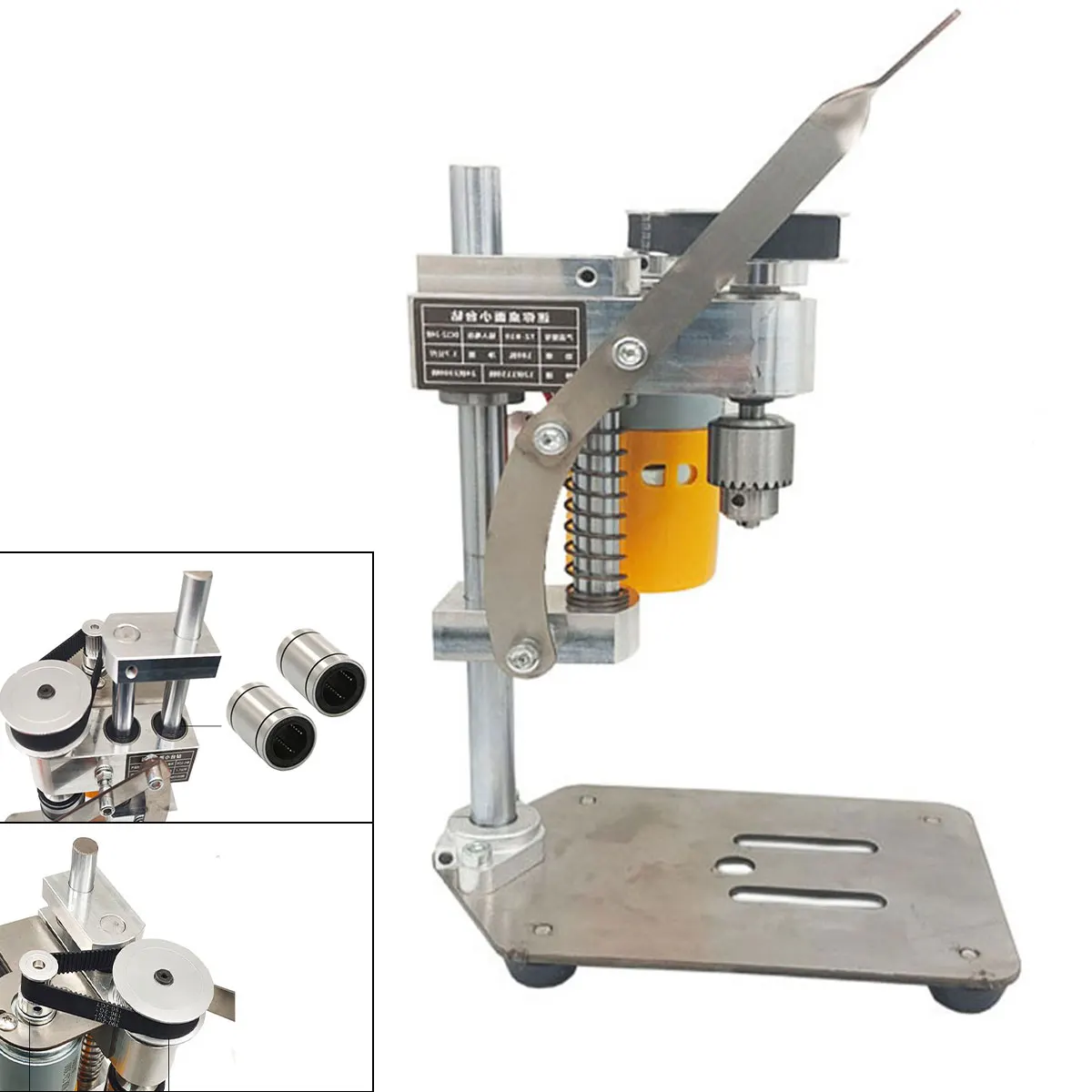 180W High Precision Mini Drill Floor JT0 Drill Chuck Electric Bench Drill Tapping Machine DIY Wood Metal Drilling Machine
180W High Precision Mini Drill Floor JT0 Drill Chuck Electric Bench Drill Tapping Machine DIY Wood Metal Drilling Machine