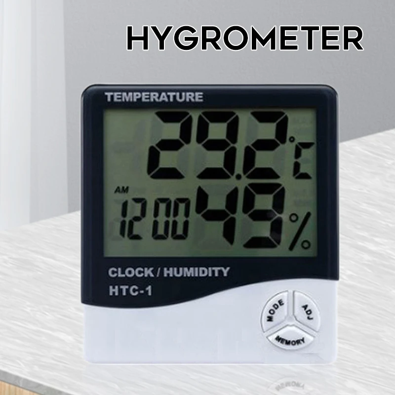 Digital Indoor Thermometer Hygrometer With LCD Display Temperature Humidity Useful Temperature Humidity Meter Gauge H-best
Digital Indoor Thermometer Hygrometer With LCD Display Temperature Humidity Useful Temperature Humidity Meter Gauge H-best