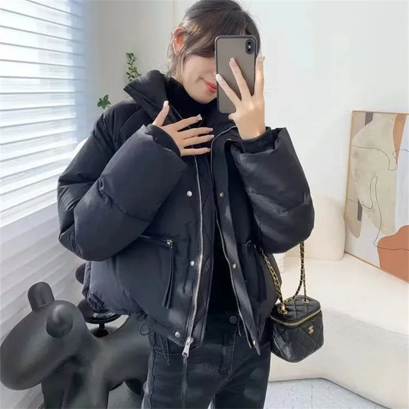 2023 New Women's Parkas Winter Jacket Long Sleeve Down Cotton Jacket Korean Loose Warm Thicken Parka Snow Wear Coat Outwear
2023 New Women's Parkas Winter Jacket Long Sleeve Down Cotton Jacket Korean Loose Warm Thicken Parka Snow Wear Coat Outwear