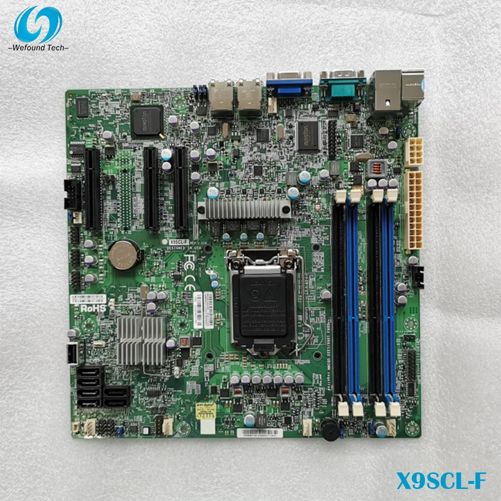 Материнская плата для сервера Supermicro X9SCL-F, с 1155 контактами, портом s E3-1230V2
Материнская плата для сервера Supermicro X9SCL-F, с 1155 контактами, портом s E3-1230V2