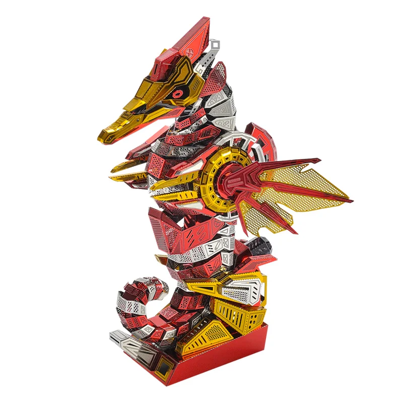 MMZ MODEL Microworld 3D Metal Puzzle Hippcoampus model kits DIY Laser Cut Assemble Jigsaw Gift Toys For Children
MMZ MODEL Microworld 3D Metal Puzzle Hippcoampus model kits DIY Laser Cut Assemble Jigsaw Gift Toys For Children