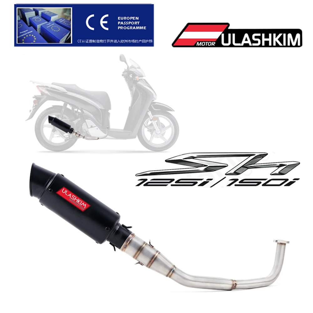 Slip On Middle Link Pipe Muffler For Honda SH125 SH150i Motorcycle Exhaust Mascape Full SystemSH 125i SH150 SH 125 150I
Slip On Middle Link Pipe Muffler For Honda SH125 SH150i Motorcycle Exhaust Mascape Full SystemSH 125i SH150 SH 125 150I