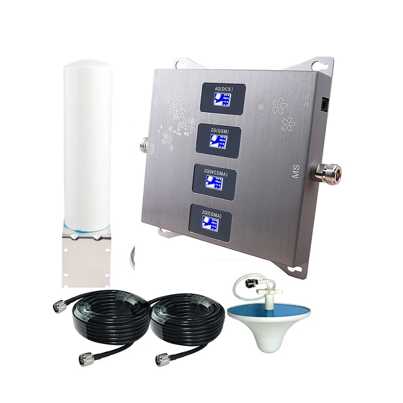 Multifunctional 800/900/1800/2100 2g 3g 4g 900 gsm band signal amplifier booster
Multifunctional 800/900/1800/2100 2g 3g 4g 900 gsm band signal amplifier booster