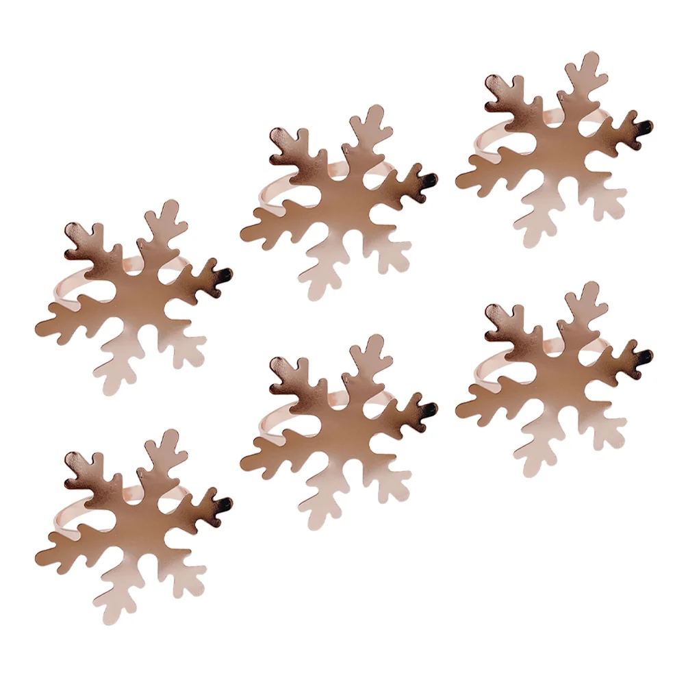 Napkin Rings Buckles Holder Serviette Snowflake Christmas Ring Holiday Holders Metal Dinner Decoration Wedding Decorative Bands
Napkin Rings Buckles Holder Serviette Snowflake Christmas Ring Holiday Holders Metal Dinner Decoration Wedding Decorative Bands