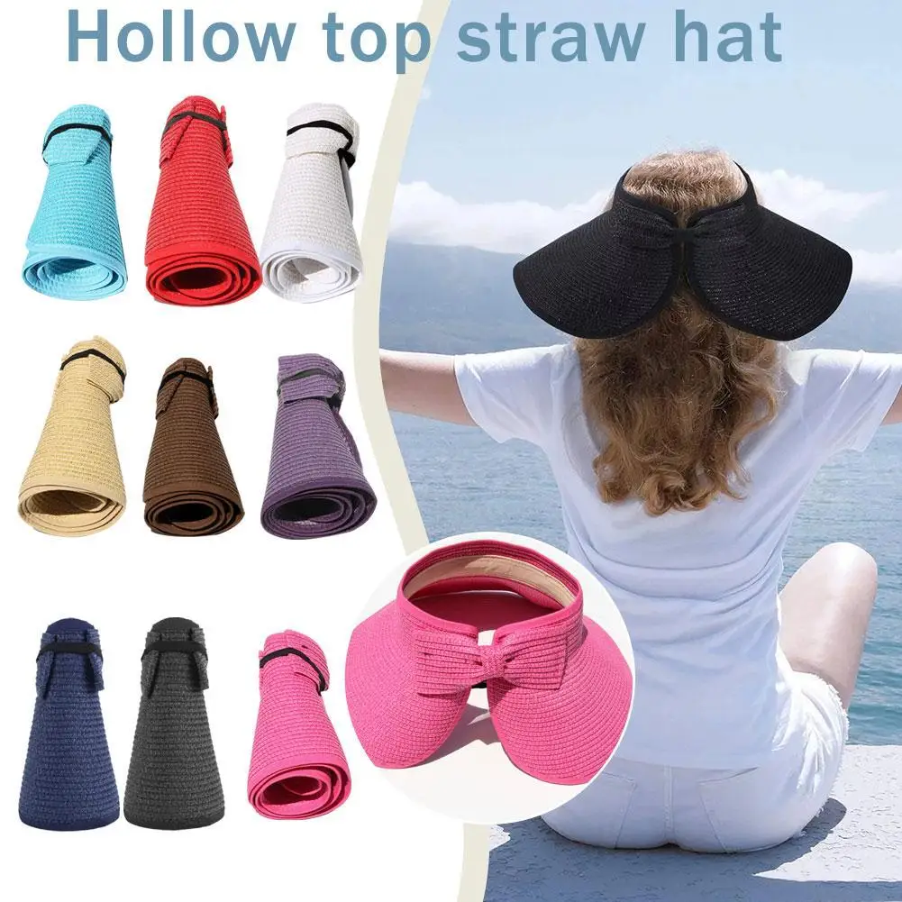Hollow Top Straw Hat UV Black Glue Large Brim For Women Cycling Outdoor Tourism Summer Outing Sun Shading Foldable Versatile Hat
Hollow Top Straw Hat UV Black Glue Large Brim For Women Cycling Outdoor Tourism Summer Outing Sun Shading Foldable Versatile Hat