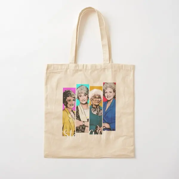 Golden Girls Stay Golden Cotton Canvas Bag Designer Tote Women Casual Fashion Ladies Fabric Shoulder Bag Reusable Handbag
Golden Girls Stay Golden Cotton Canvas Bag Designer Tote Women Casual Fashion Ladies Fabric Shoulder Bag Reusable Handbag