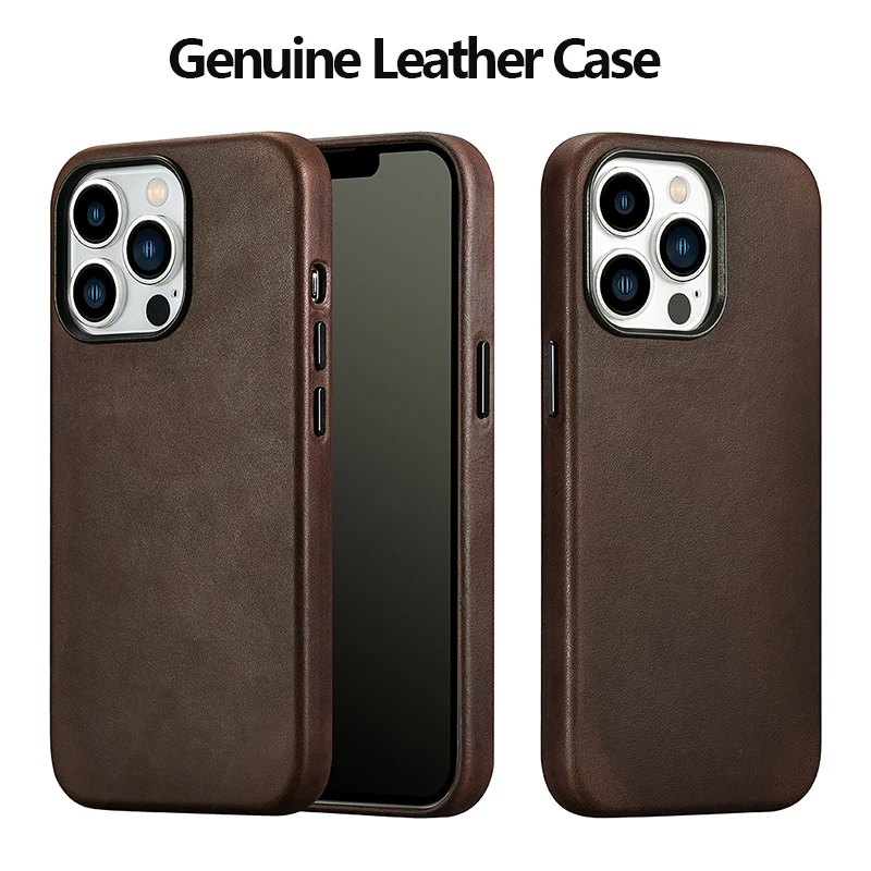 Genuine Leather Case for IPhone 13 Pro Max Real Skin Business Case for IPhone 14 Pro Max Magnetic Charging Phone Back Cover
Genuine Leather Case for IPhone 13 Pro Max Real Skin Business Case for IPhone 14 Pro Max Magnetic Charging Phone Back Cover