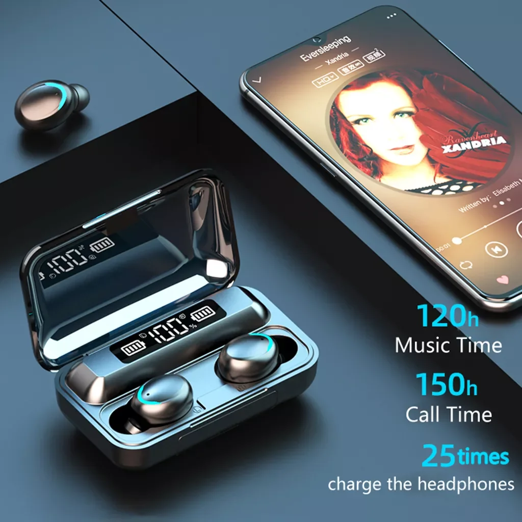 9D Stereo Sports Waterproof Earbuds F9-10 F9-5 F9 TWS Bluetooth 5.0 Earphones Wireless earphone Headsets With Mic
9D Stereo Sports Waterproof Earbuds F9-10 F9-5 F9 TWS Bluetooth 5.0 Earphones Wireless earphone Headsets With Mic