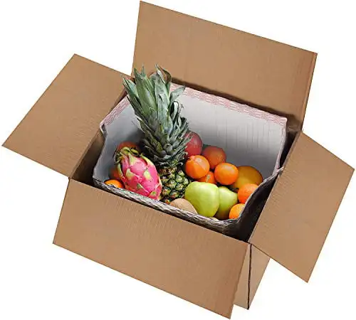 ABC Pack of 10 Thermal Box Liners 11 x 8.5 x 5.5. Metalized Box Liners 11 x 8 1/2 x 5 1/2. Foil Insulated Box Liners with Gusset
ABC Pack of 10 Thermal Box Liners 11 x 8.5 x 5.5. Metalized Box Liners 11 x 8 1/2 x 5 1/2. Foil Insulated Box Liners with Gusset