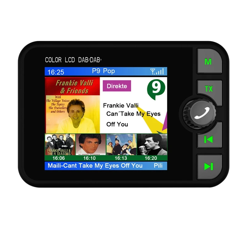 Car DAB/DAB+ Receiver Universal Digital Radio Bluetooth MP3 Music Player DAB Adapter FM Transmission With LCD Screen
Car DAB/DAB+ Receiver Universal Digital Radio Bluetooth MP3 Music Player DAB Adapter FM Transmission With LCD Screen