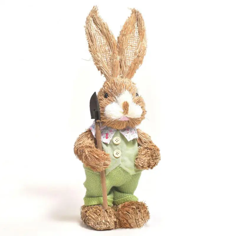 Easter Simulation Bunny Home Garden Bunny Decoration Creative Cartoon Photography Props Straw Bunny Holiday Decoration
Easter Simulation Bunny Home Garden Bunny Decoration Creative Cartoon Photography Props Straw Bunny Holiday Decoration