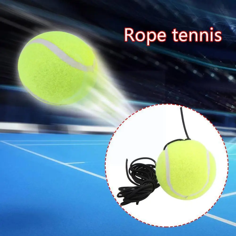 

Профессиональный тренировочный мяч для тенниса с эластичной веревкой, тренировочные портативные теннисные мячи с отскоком мяча H2n1
