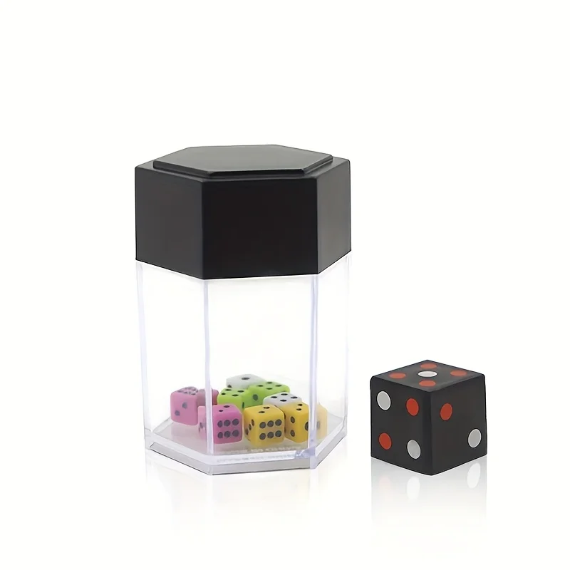 Magnetic Exploding Dice Magic Trick Toys For Kids Classic Magia Prop Cool Close-up Magic Trick for Children Fun Performance Toy
Magnetic Exploding Dice Magic Trick Toys For Kids Classic Magia Prop Cool Close-up Magic Trick for Children Fun Performance Toy