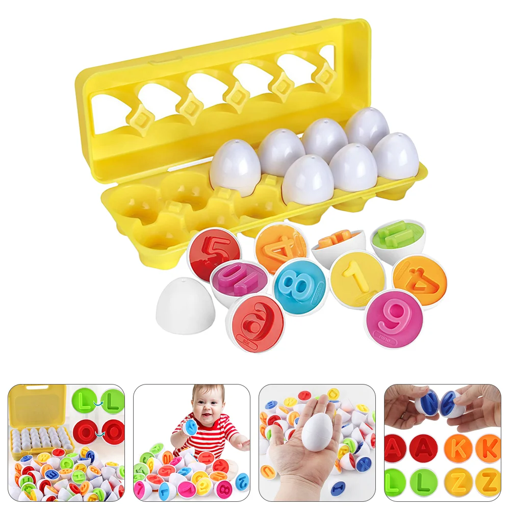 12 Pcs Digital Smart Egg Numbers Learning Toy Early Educational Toddler Toys Kids Eggs Preschool
12 Pcs Digital Smart Egg Numbers Learning Toy Early Educational Toddler Toys Kids Eggs Preschool