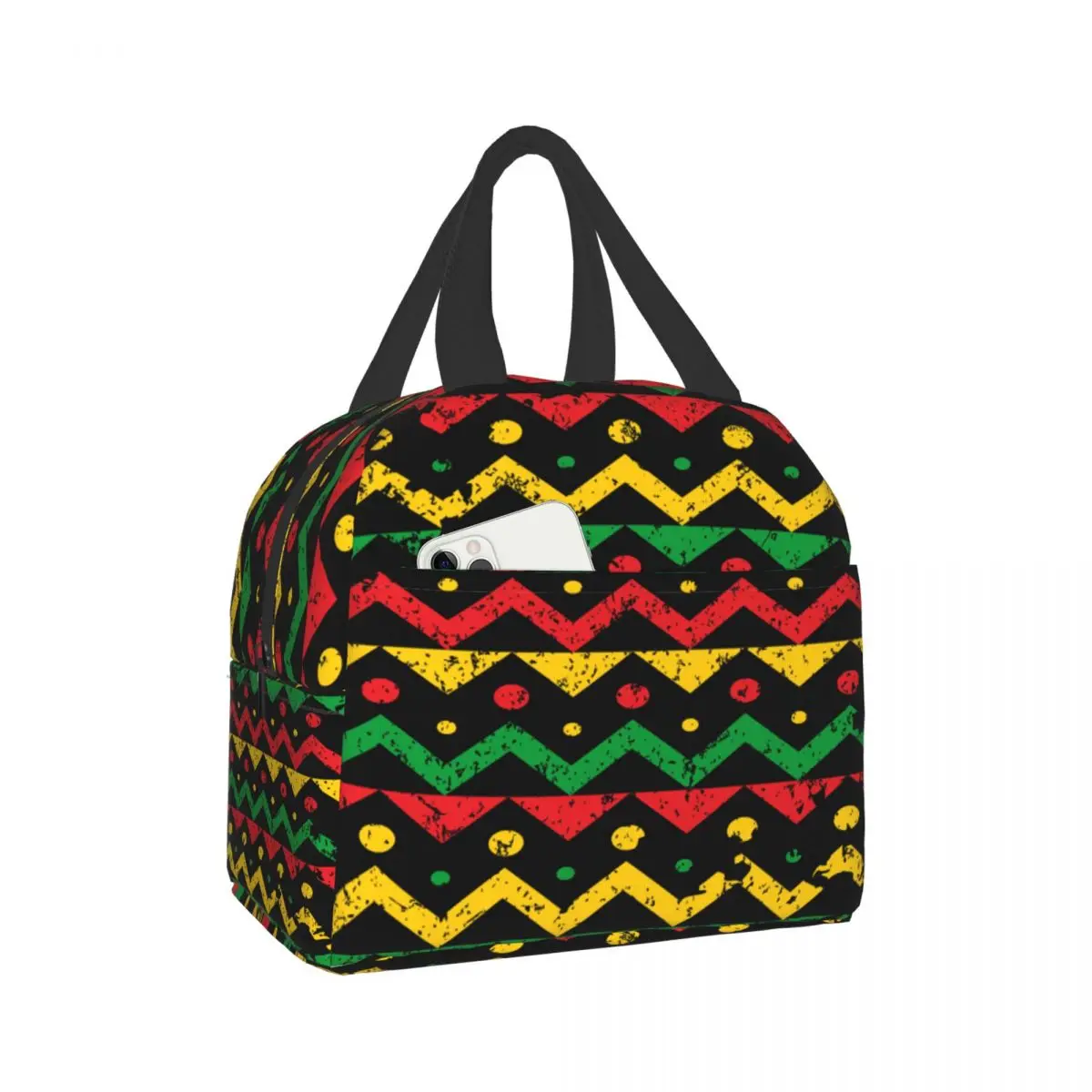 Zigzag Reggae Background Lunch Bag Portable Insulated Thermal Cooler Bento Lunch Box Tote Picnic Storage Bag Pouch
Zigzag Reggae Background Lunch Bag Portable Insulated Thermal Cooler Bento Lunch Box Tote Picnic Storage Bag Pouch