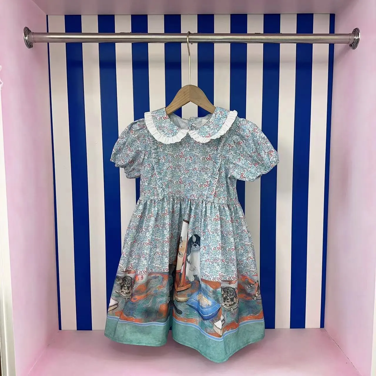 Kids Party Dresses Designer Girls Clothes Summer New Fashion Cartoon Floral Girl Princess Dress Evening Dress Children Costumes
Kids Party Dresses Designer Girls Clothes Summer New Fashion Cartoon Floral Girl Princess Dress Evening Dress Children Costumes
