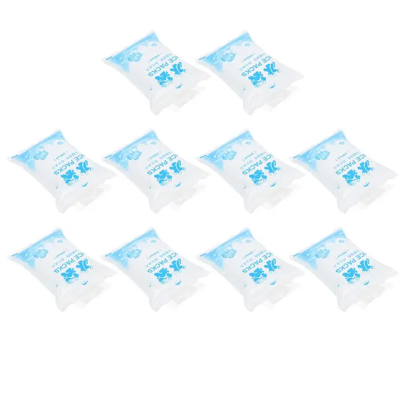10Pcs Practical Ice Packs Fresh Keeping Ice Packs Convenient Ice Bags Reusable Ice Bags for Travel Home Kitchen
10Pcs Practical Ice Packs Fresh Keeping Ice Packs Convenient Ice Bags Reusable Ice Bags for Travel Home Kitchen