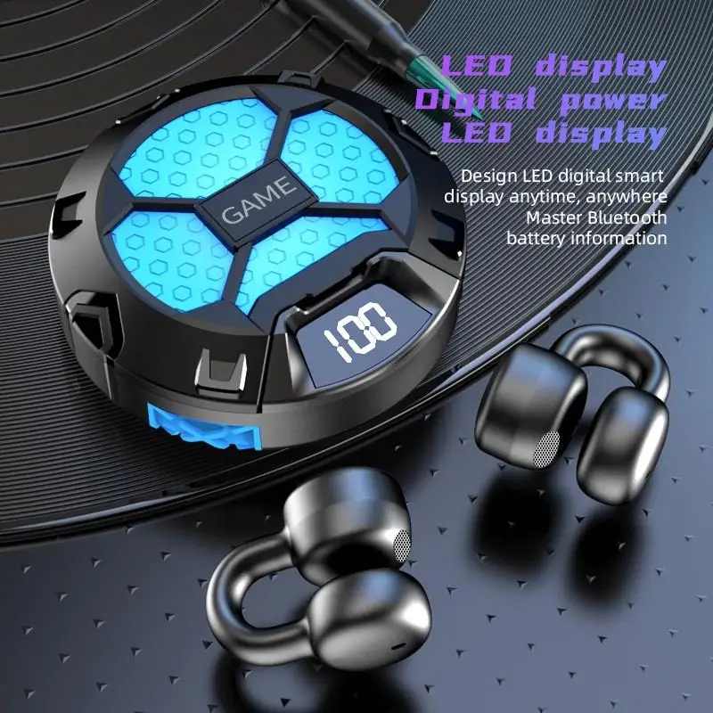 Earclip Bluetooth Earphones Dual Ear Stereo High Sound Quality Lossless Noise Reduction Intelligent Digital Display Headset
Earclip Bluetooth Earphones Dual Ear Stereo High Sound Quality Lossless Noise Reduction Intelligent Digital Display Headset