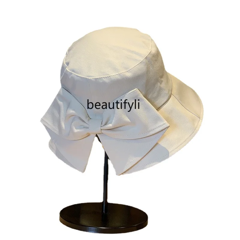 yj Split Bow Sunhat Summer Big Brim Pure Cotton Bucket Hat Travel Beach All-Matching Sun Hat New
yj Split Bow Sunhat Summer Big Brim Pure Cotton Bucket Hat Travel Beach All-Matching Sun Hat New