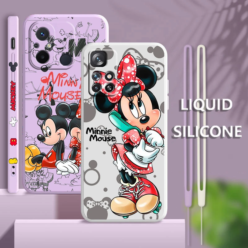 Mickey Minnie Cute For Xiaomi Redmi 12C 11 Prime A1 10 10X 9 9A 9T 9AT 8 8A 7 Pro 4G 5G Liquid Left Rope Phone Case Coque Capa
Mickey Minnie Cute For Xiaomi Redmi 12C 11 Prime A1 10 10X 9 9A 9T 9AT 8 8A 7 Pro 4G 5G Liquid Left Rope Phone Case Coque Capa