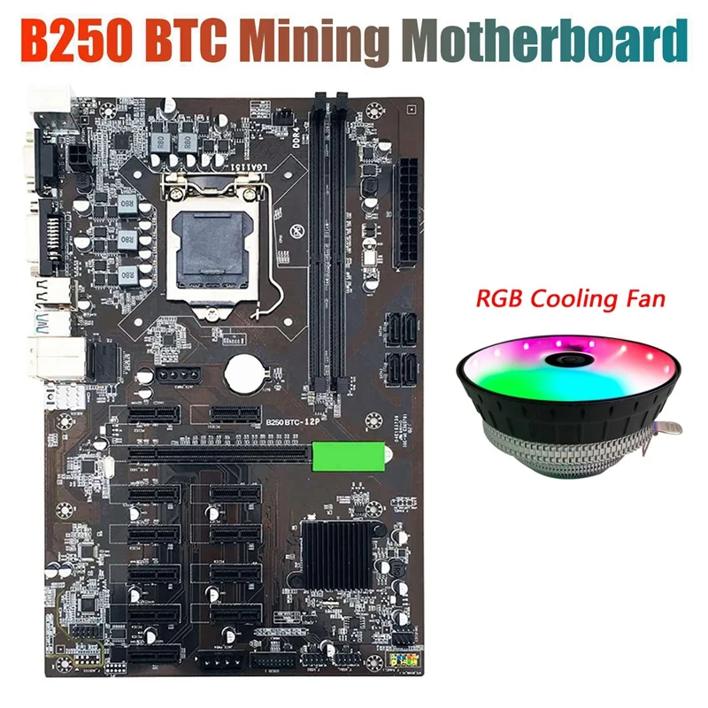 Детская материнская плата для майнинга с кулером охлаждения ЦП RGB, 12x, слот для графической карты LGA 1151 DDR4 USB3.0 SATA3.0 для майнинга BTC
Детская материнская плата для майнинга с кулером охлаждения ЦП RGB, 12x, слот для графической карты LGA 1151 DDR4 USB3.0 SATA3.0 для майнинга BTC