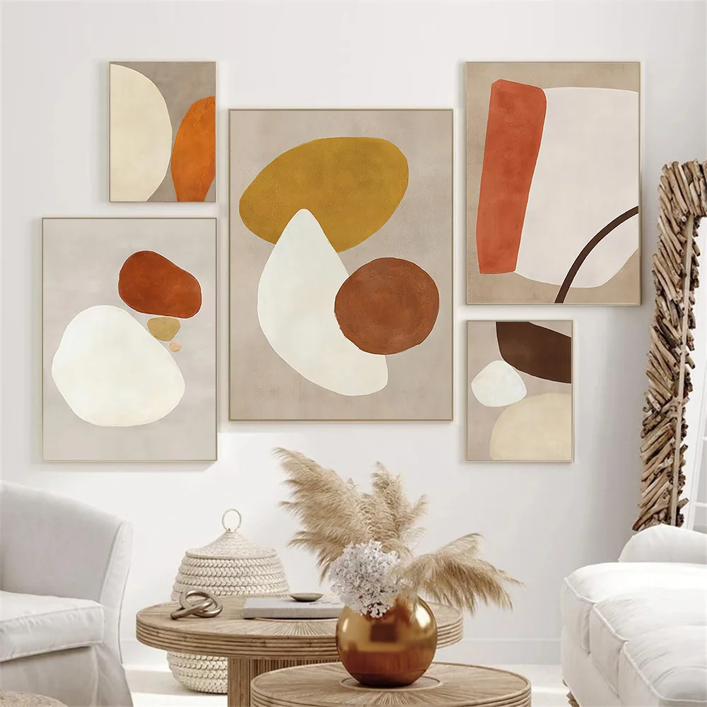 Abstract Geometry Wall Art Poster Beige Orange Yellow Art Print Color Block Canvas Painting Boho Pictures Modern Home Decoration
Abstract Geometry Wall Art Poster Beige Orange Yellow Art Print Color Block Canvas Painting Boho Pictures Modern Home Decoration