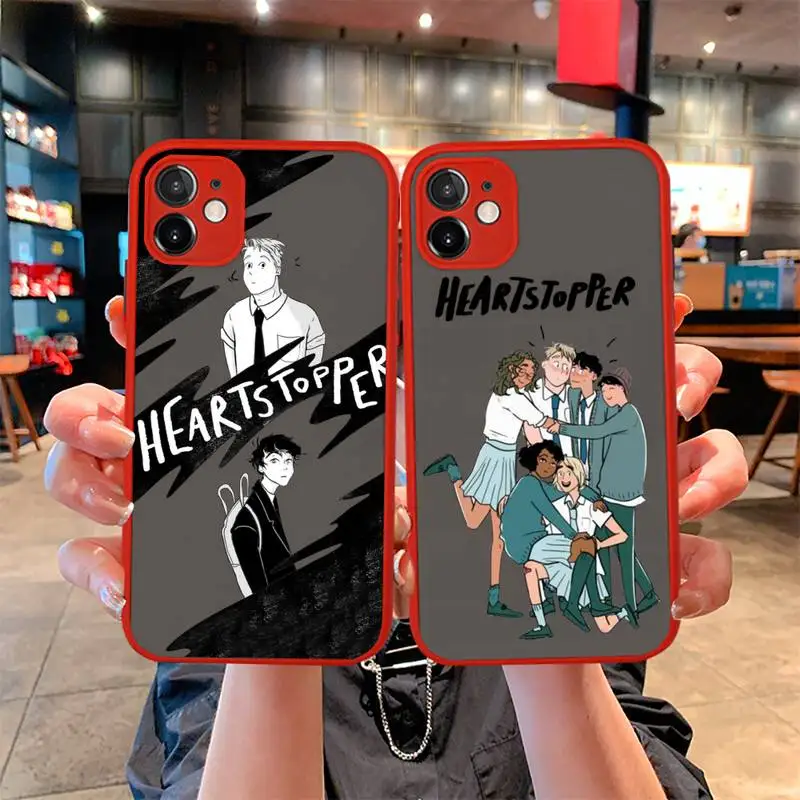 New Movie Heartstopper LGTB Phone Case For iphone 13 12 11 Pro Mini Max XS X 8 7 Plus SE 2020 XR Matte Transparent Light red
New Movie Heartstopper LGTB Phone Case For iphone 13 12 11 Pro Mini Max XS X 8 7 Plus SE 2020 XR Matte Transparent Light red