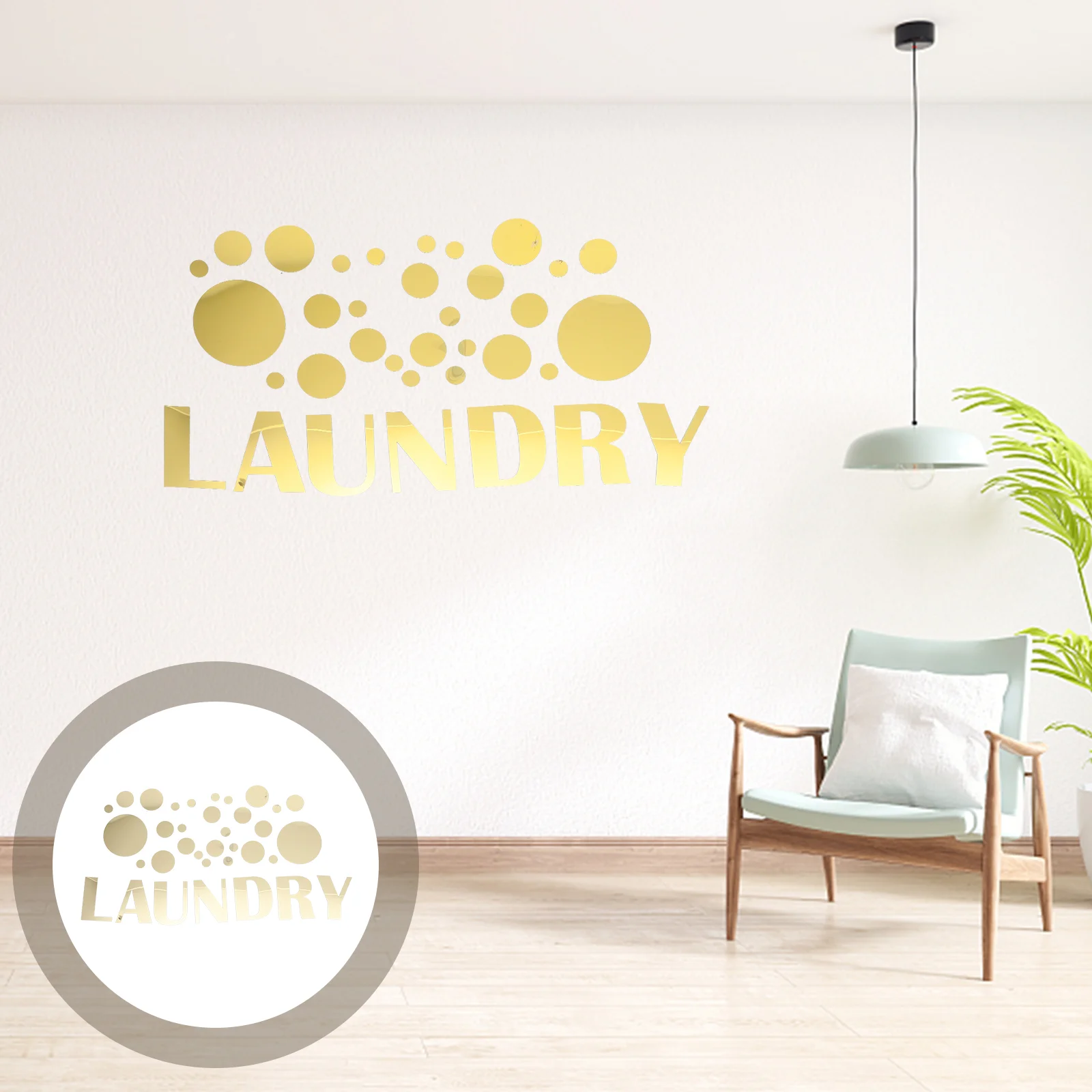 Walllaundry Acrylic Adhesive Decals Decalself Sticker Room Sign Decorative Sheets Signs Removable Bedroom Effect 3D Round 
Walllaundry Acrylic Adhesive Decals Decalself Sticker Room Sign Decorative Sheets Signs Removable Bedroom Effect 3D Round