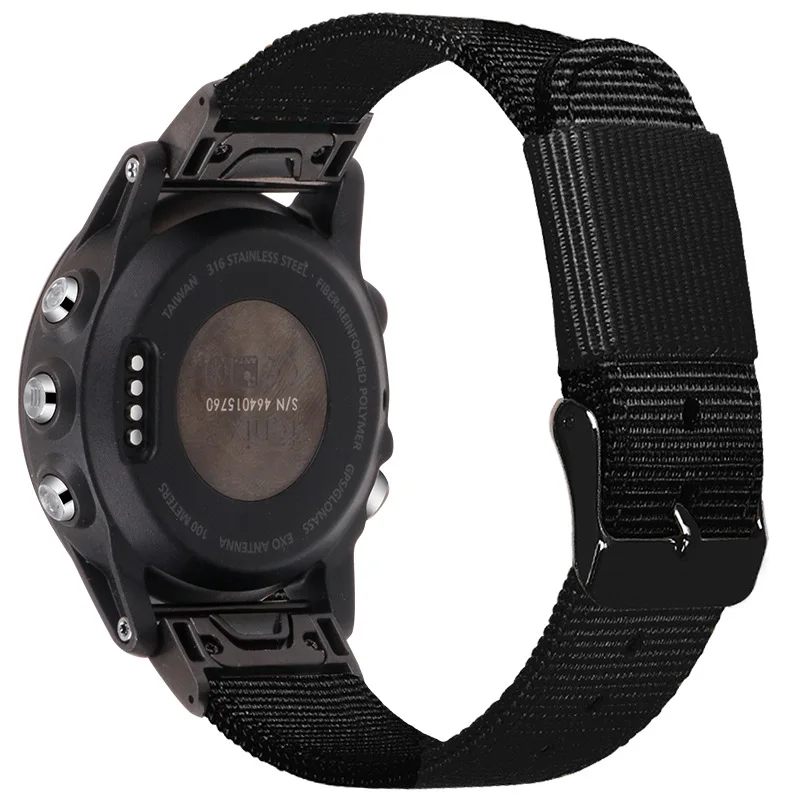 Fenix 7 Watchband 22mm Nylon Quick Fit Wrist Strap for Garmin Fenix 7 6 5/ Fenix6 Pro / Fenix5 Plus /Forerunner 965 955 945 Band 
Fenix 7 Watchband 22mm Nylon Quick Fit Wrist Strap for Garmin Fenix 7 6 5/ Fenix6 Pro / Fenix5 Plus /Forerunner 965 955 945 Band