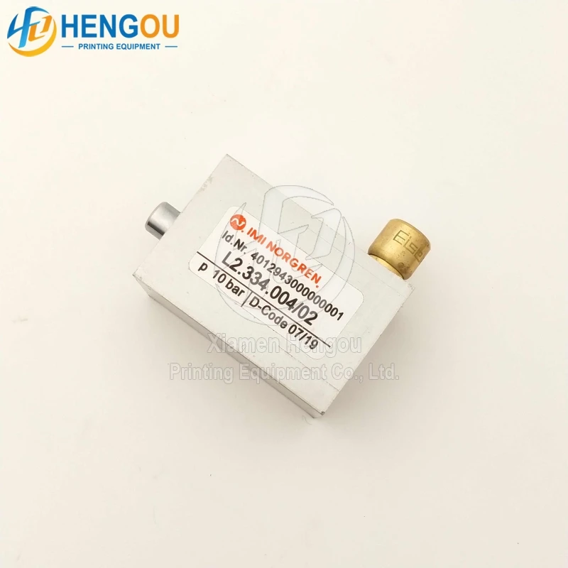 Пневматический цилиндр L2.334.004/02 для SM74 CD74 PM74 XL75, запасные части для офсетной печатной машины
Пневматический цилиндр L2.334.004/02 для SM74 CD74 PM74 XL75, запасные части для офсетной печатной машины