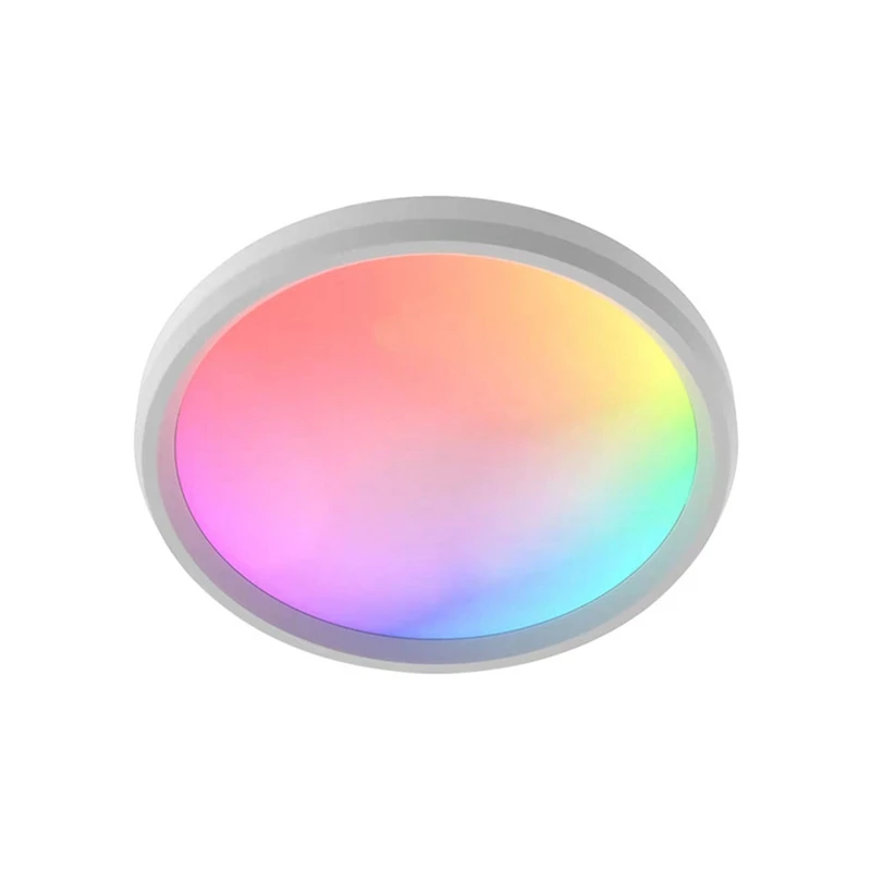 Умный потолочный светильник RGB, светодиодный потолочный светильник с Wi-Fi и голосовым управлением через приложение, с лампочкой Alexa для украшения гостиной
Умный потолочный светильник RGB, светодиодный потолочный светильник с Wi-Fi и голосовым управлением через приложение, с лампочкой Alexa для украшения гостиной