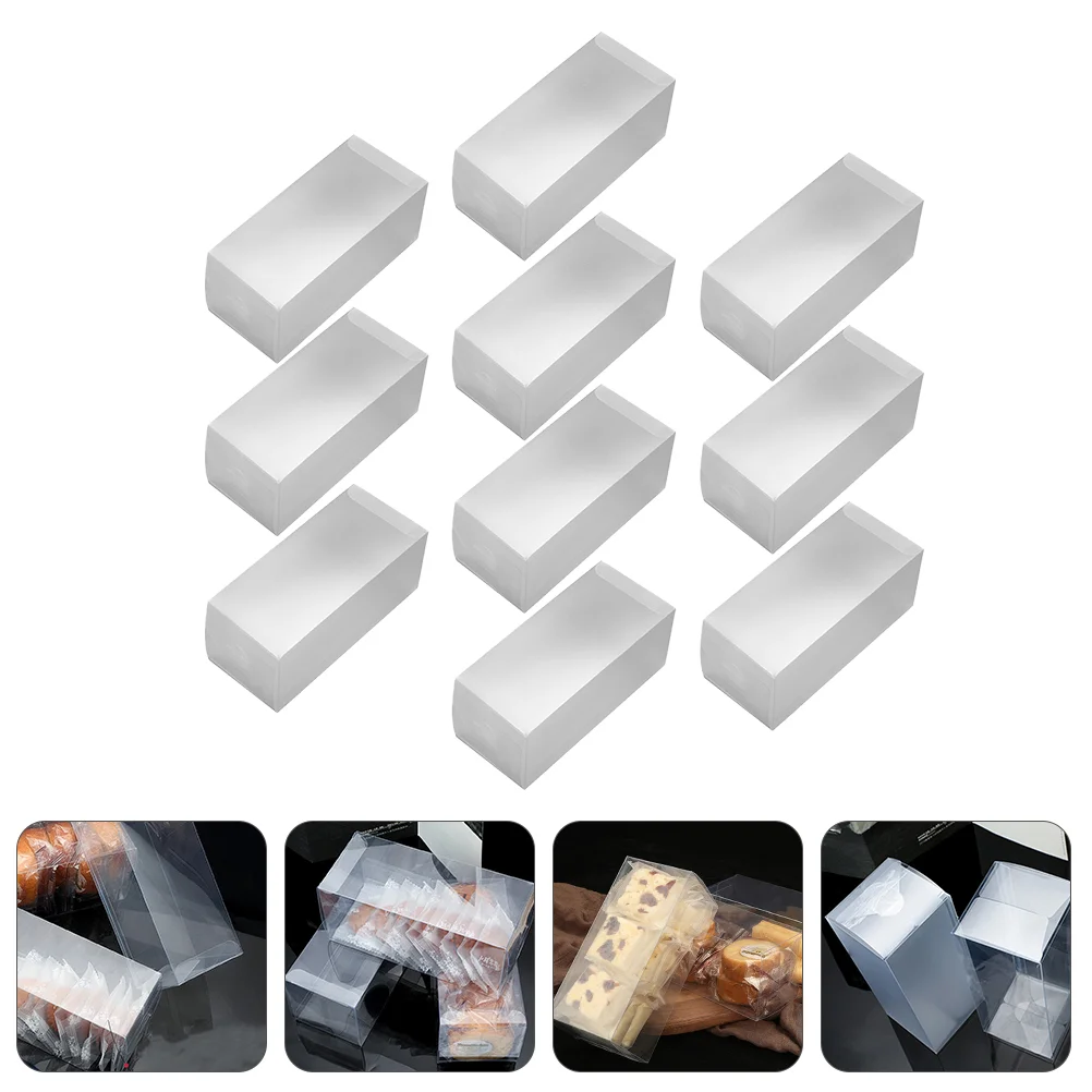 10Pcs Storage Box Clear Portable Premium Nougat Packing Box Wrapping Box for Bakery
10Pcs Storage Box Clear Portable Premium Nougat Packing Box Wrapping Box for Bakery