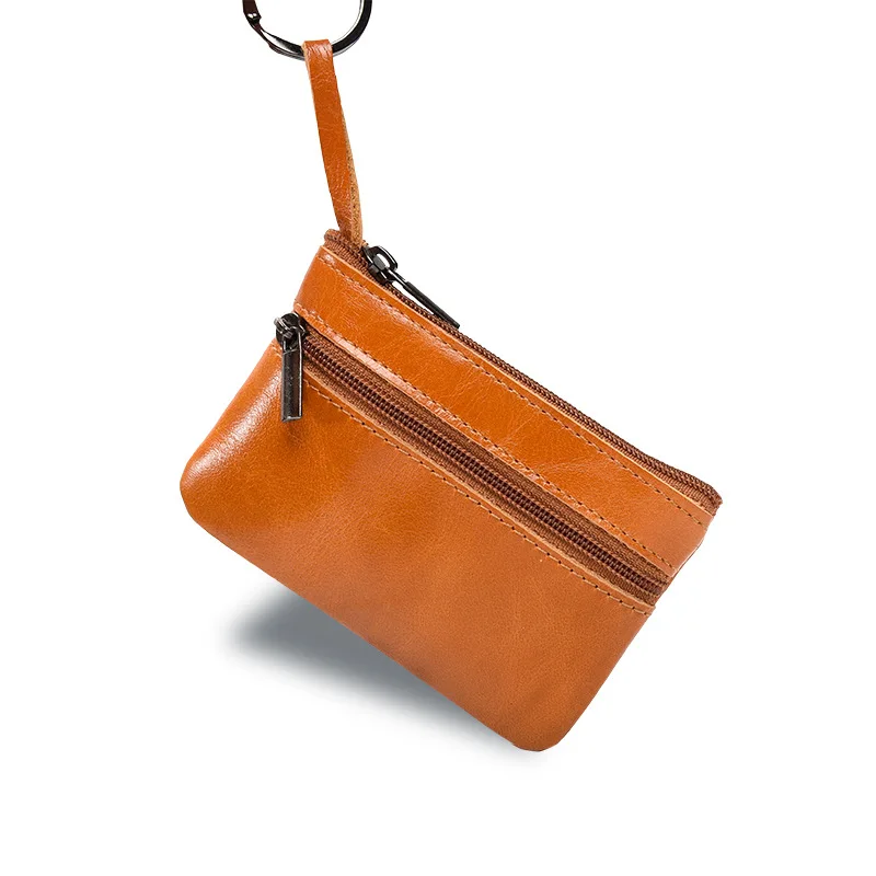 Vintage Zipper Key Coin Short Handbag Leather Mini Versatile Coin Purse Small Card Bag
Vintage Zipper Key Coin Short Handbag Leather Mini Versatile Coin Purse Small Card Bag