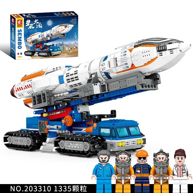 SEMBO BLOCK Building Block Science Fiction Aerospace Series Model Carrier Assembly Small Particle Puzzle Toy Christmas Present
SEMBO BLOCK Building Block Science Fiction Aerospace Series Model Carrier Assembly Small Particle Puzzle Toy Christmas Present