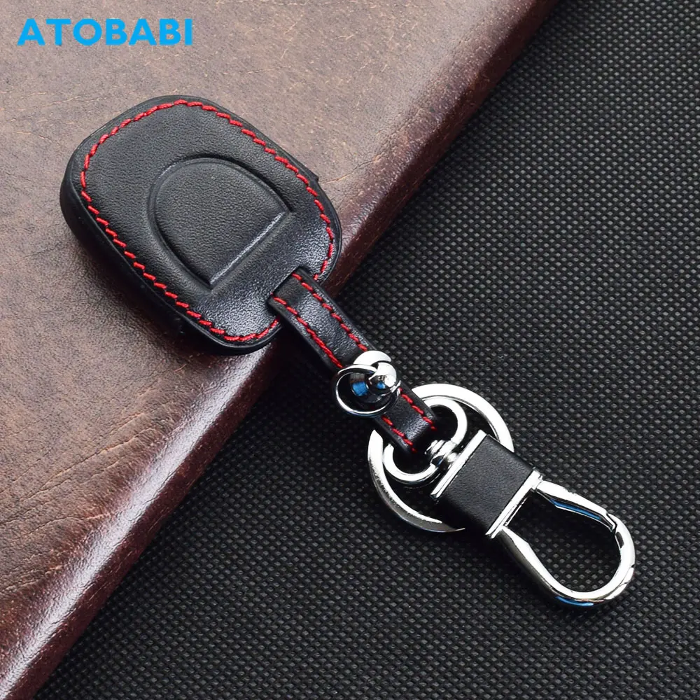 ATOBABI Leather Car Key Case Keychain For Renault Clio II Symbol Kangoo Master 1 Button Remote Control Fobs Protector Cover Skin
ATOBABI Leather Car Key Case Keychain For Renault Clio II Symbol Kangoo Master 1 Button Remote Control Fobs Protector Cover Skin