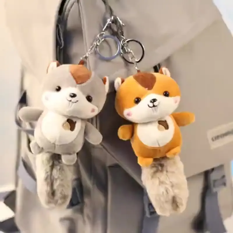 12CM Kawaii Lalafanfan Squirrel Stuffed Plush Soft Toys Key Chain For Children's Animal Doll New Year Birthday Cute Girls Gift
12CM Kawaii Lalafanfan Squirrel Stuffed Plush Soft Toys Key Chain For Children's Animal Doll New Year Birthday Cute Girls Gift