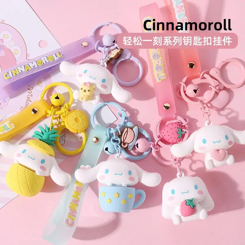 Kawaii Cinnamoroll Sanrioed брелок мультяшный милый брелок школьная сумка подвеска Украшение Модель Кукла игрушки для девочек подарок
Kawaii Cinnamoroll Sanrioed брелок мультяшный милый брелок школьная сумка подвеска Украшение Модель Кукла игрушки для девочек подарок