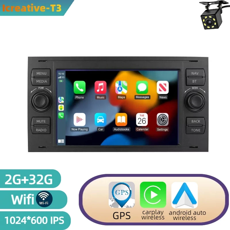 Автомобильный Мультимедийный Плеер Android 2DIN Для Ford — Ford C-Max/Focus/Fiesta/Connect/Fusion/Galaxy/Kuga/Mondeo/S-Max/Tr...
Автомобильный Мультимедийный Плеер Android 2DIN Для Ford — Ford C-Max/Focus/Fiesta/Connect/Fusion/Galaxy/Kuga/Mondeo/S-Max/Tr...