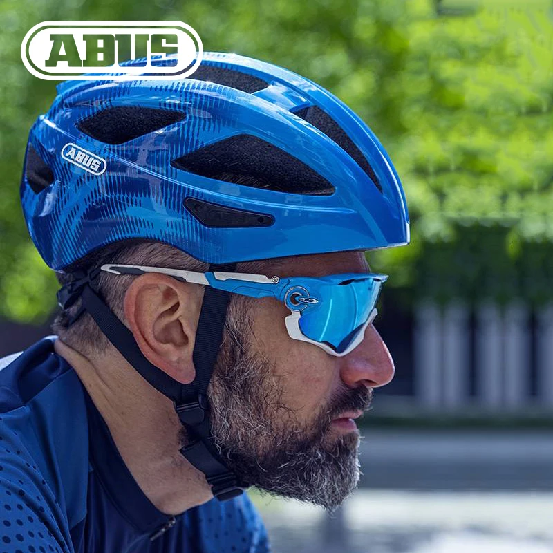 

ABUS MACATOR Sports Bicycle Helmet EPS Shockproof Breathable Ultralight ZOOM ACE Adjustabable MTB Bike Helmet Cycling Equipment
