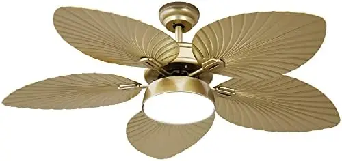 Ceiling Fans with Light and Remote, 52 Inch Fan Light with Memory Function, Lights Colors Changing, Quiet Motor, Timer, Palm Lea
Ceiling Fans with Light and Remote, 52 Inch Fan Light with Memory Function, Lights Colors Changing, Quiet Motor, Timer, Palm Lea