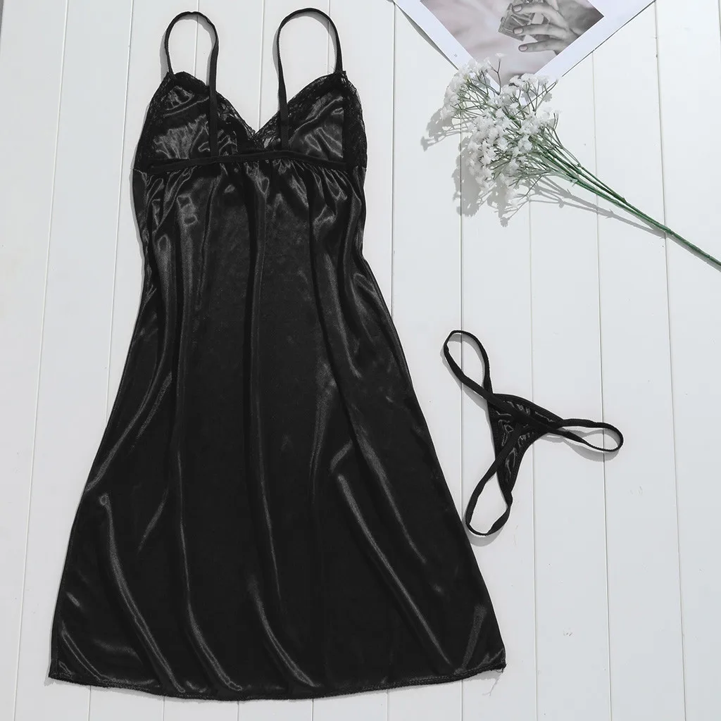 Womens Lingerie Babydoll Sleepwear Underwear Sexy Babydoll Lace Sleep Dress Two-Piece Sling Bow Lace Pajama Underpants
Womens Lingerie Babydoll Sleepwear Underwear Sexy Babydoll Lace Sleep Dress Two-Piece Sling Bow Lace Pajama Underpants