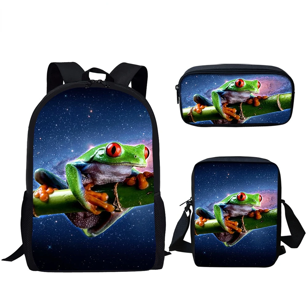ADVOCATOR 3D Frog and Starry Sky Pattern School Bag for Teenage Kids Large-Capacity Unisex Backpack Boys Girls Book Bag 2022
ADVOCATOR 3D Frog and Starry Sky Pattern School Bag for Teenage Kids Large-Capacity Unisex Backpack Boys Girls Book Bag 2022