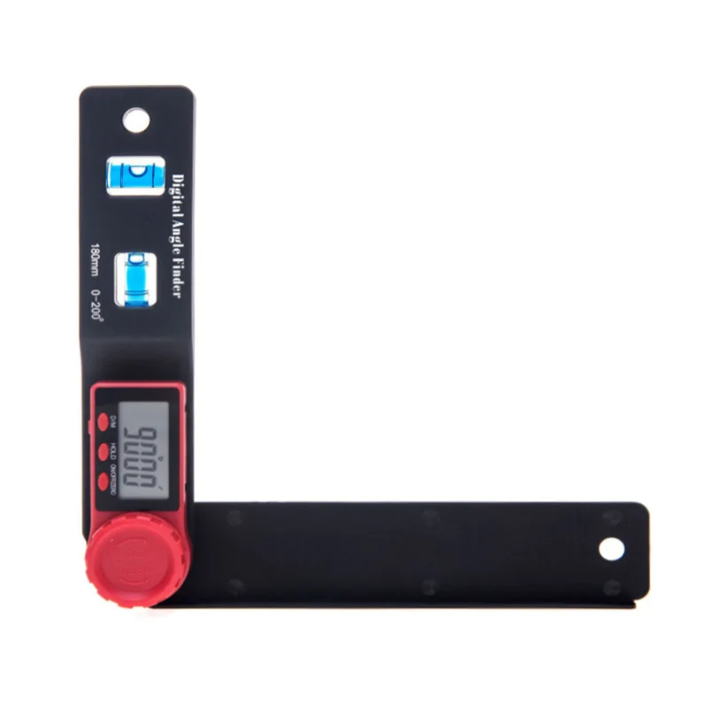 2 in 1 0-180mm 200Deg Digital Meter Angle Inclinometer Angle Electron Goniometer Protractor Angle finder Measuring Tool
2 in 1 0-180mm 200Deg Digital Meter Angle Inclinometer Angle Electron Goniometer Protractor Angle finder Measuring Tool