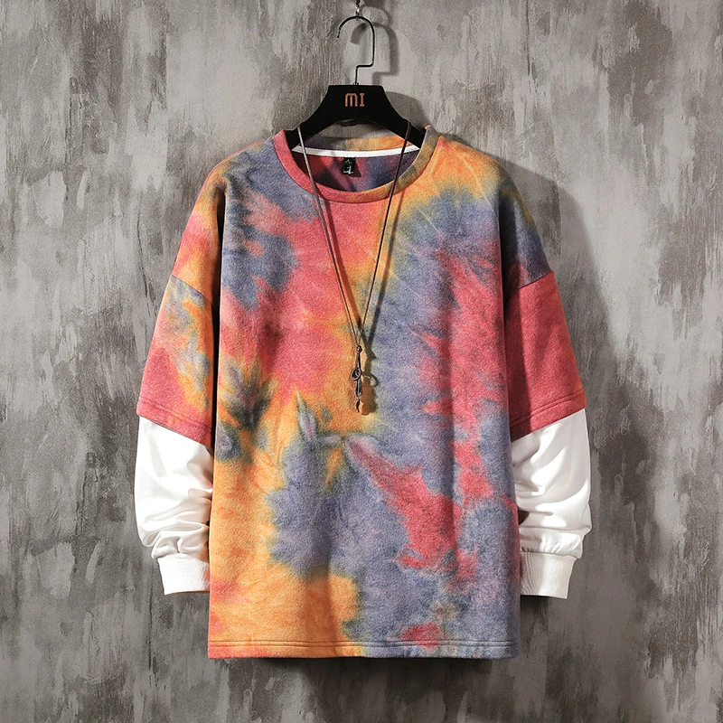 Men Harajuku Tie Dye Oversized Hoodies 2022 Autumn Mens patchwork Streetwear Sweatshirts Male Cotton Hip Hop Hoodie
Men Harajuku Tie Dye Oversized Hoodies 2022 Autumn Mens patchwork Streetwear Sweatshirts Male Cotton Hip Hop Hoodie