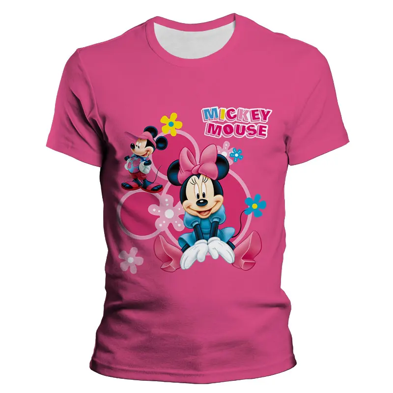 Tee Shirt Men Disney Minnie Mouse 3D Print Casual Women T-shirts Summer Fashion Cartoon Anime Harajuku Children Clothing
Tee Shirt Men Disney Minnie Mouse 3D Print Casual Women T-shirts Summer Fashion Cartoon Anime Harajuku Children Clothing