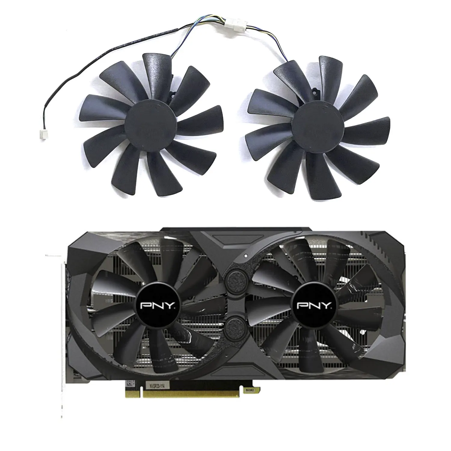 Охлаждающий вентилятор для видеокарты PNY/51RISC GeForce RTX 3070 8 ГБ, 100 мм GFY10015H12SPA RTX3070
Охлаждающий вентилятор для видеокарты PNY/51RISC GeForce RTX 3070 8 ГБ, 100 мм GFY10015H12SPA RTX3070