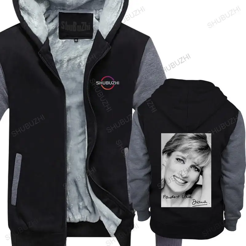man casual loose fleece hoody Fashion winter Paried Princess Diana Signed Photo Mens jacket Cotton Round Collar men's thick coat
man casual loose fleece hoody Fashion winter Paried Princess Diana Signed Photo Mens jacket Cotton Round Collar men's thick coat