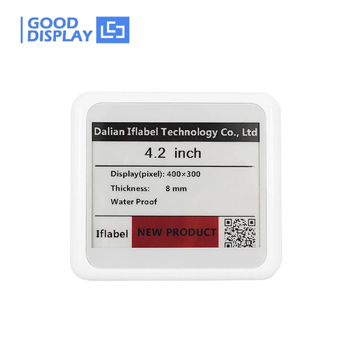 4.2 Inch Wireless E-Ink Display Passive NFC Color E-Paper Screen Label ESL , No Battery, GDN042R
4.2 Inch Wireless E-Ink Display Passive NFC Color E-Paper Screen Label ESL , No Battery, GDN042R