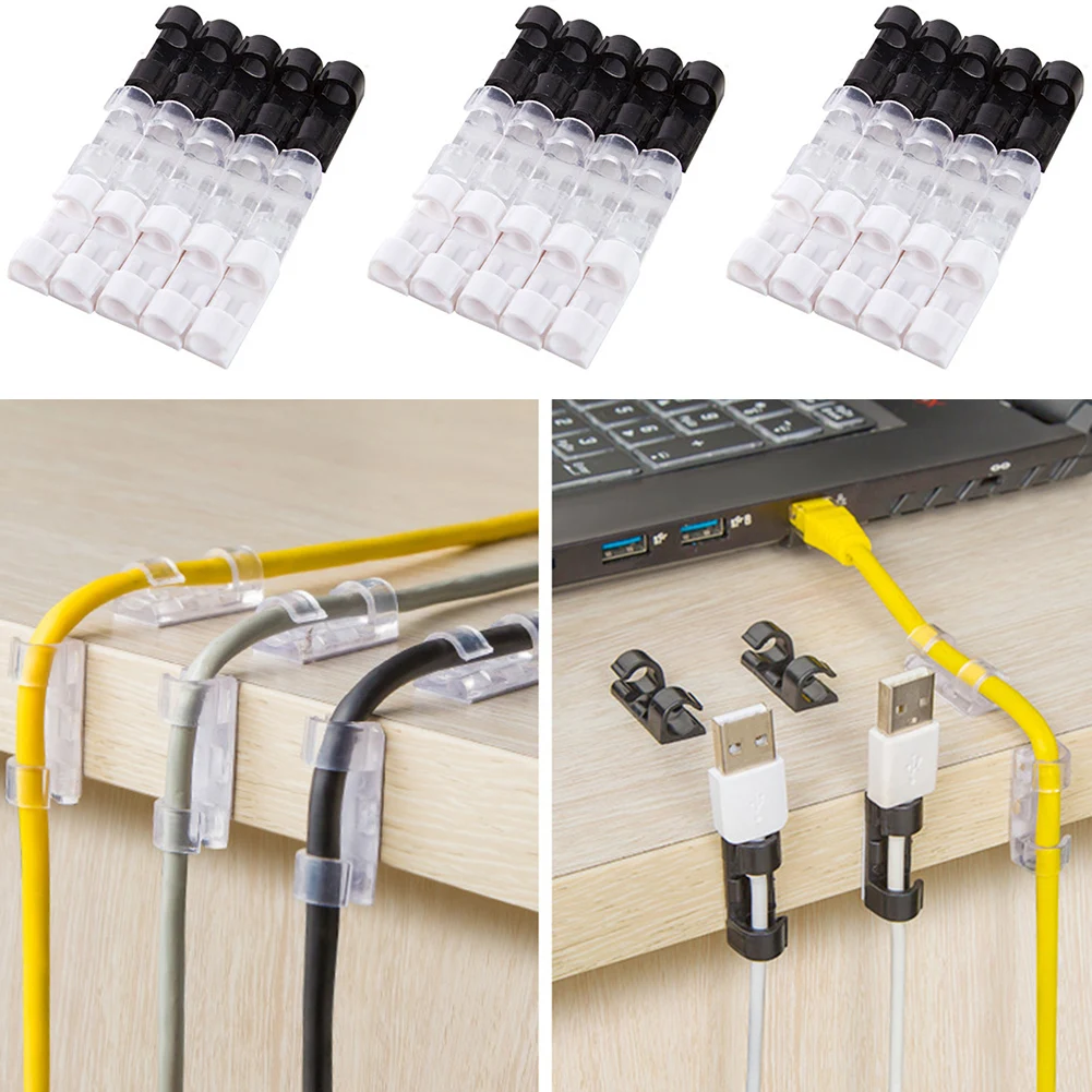Wire Cable Clips Desktop Cable Organizer Plastic Cable Storage Rack Line Cable Clip Buckle Usb Data Line Winder Wholesale
Wire Cable Clips Desktop Cable Organizer Plastic Cable Storage Rack Line Cable Clip Buckle Usb Data Line Winder Wholesale
